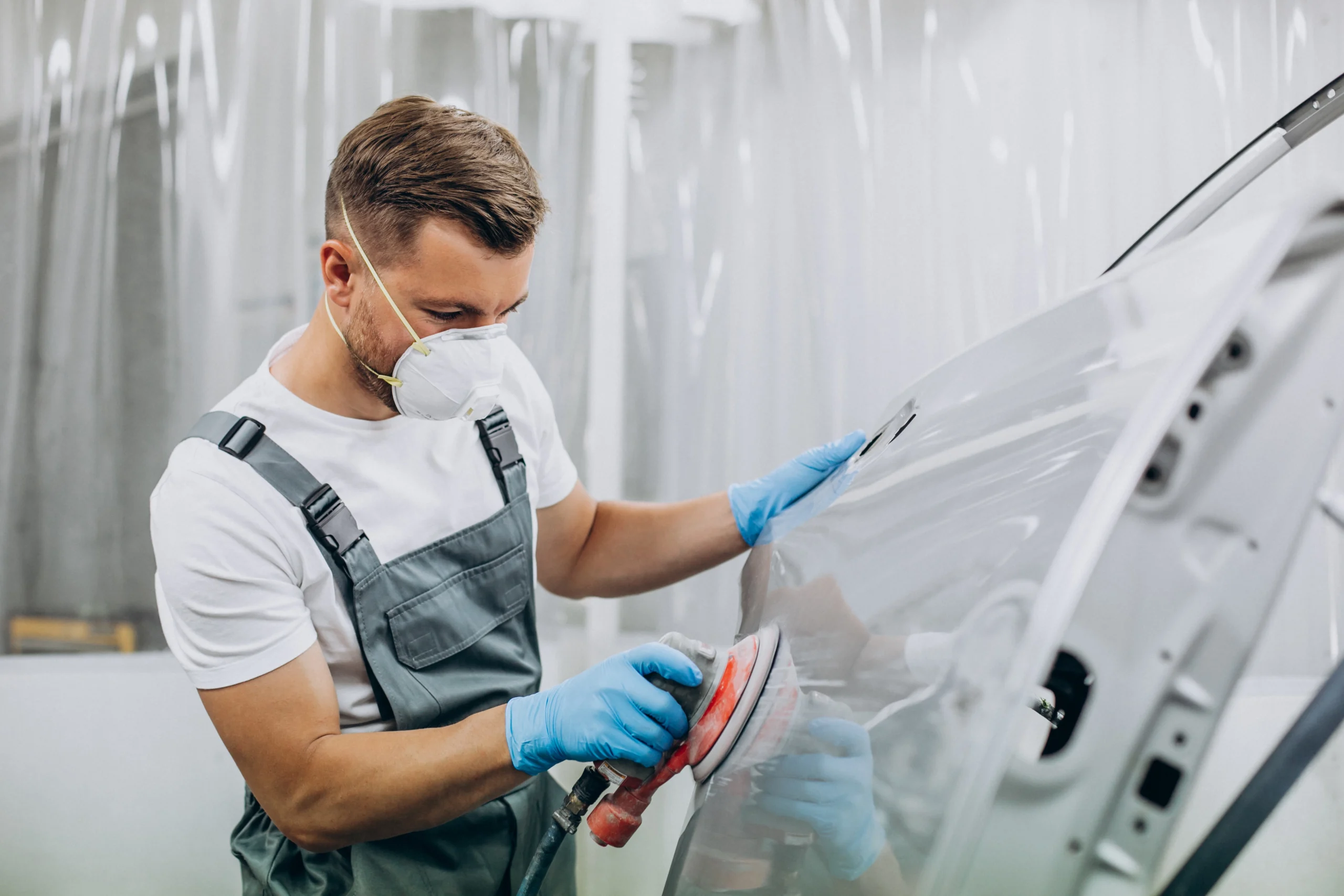 car-mechanic-polishing-car-before-painting